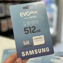 Карта памяти Samsung EVO Plus microSD 512Gb