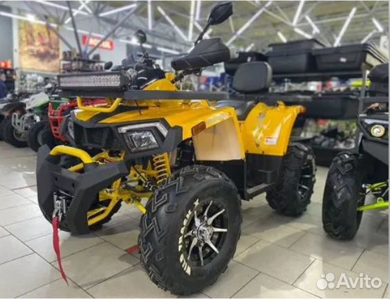 Квадроцикл Motoland Wild Track X 200 PRO + лебедка