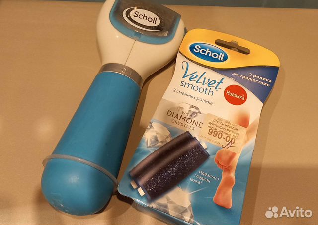 Пилка электрическая Scholl, массажёр для тела