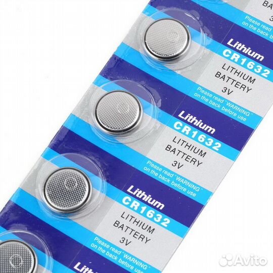 Батарейки CR1632 и CR2032 3V