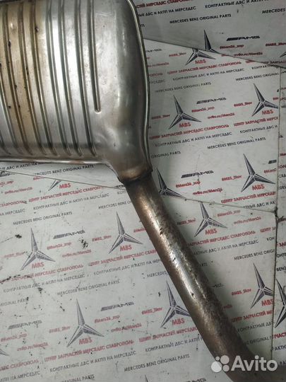 Глушитель w212 Mercedes diesel