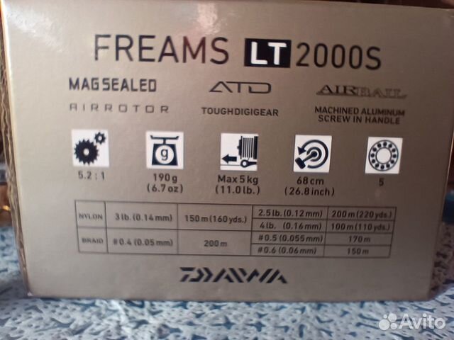 Daiwa freams LT 2000S объявление продам