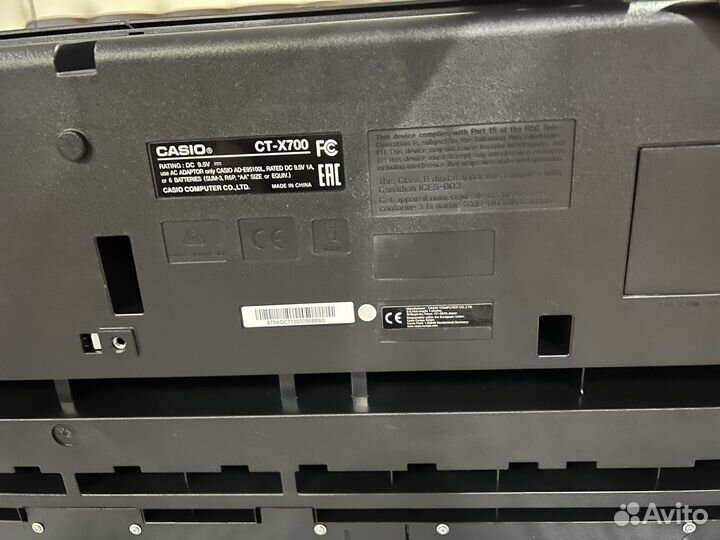 Синтезатор casio ct x700