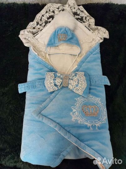 Конверт на выписку для мальчика весна осень