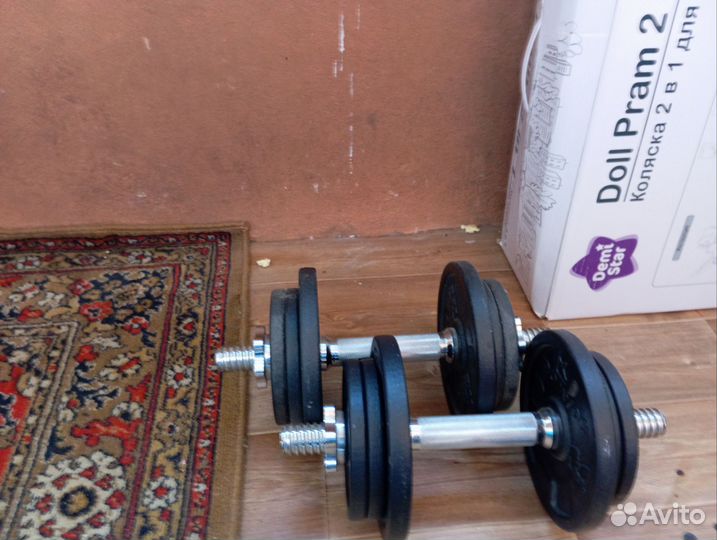 Гантели разборные и гири