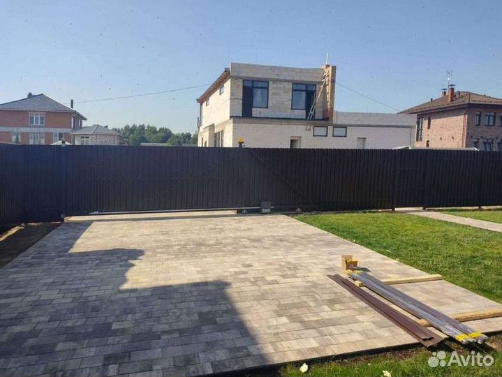 Откатные ворота, заборы