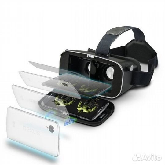 Шлем виртуальной реальности VR glasses smartphones