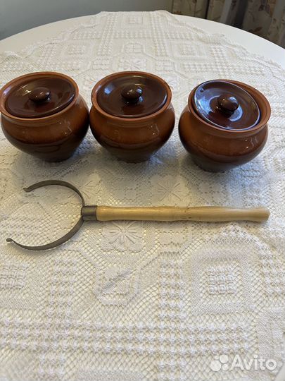 Керамические горшки для запекания