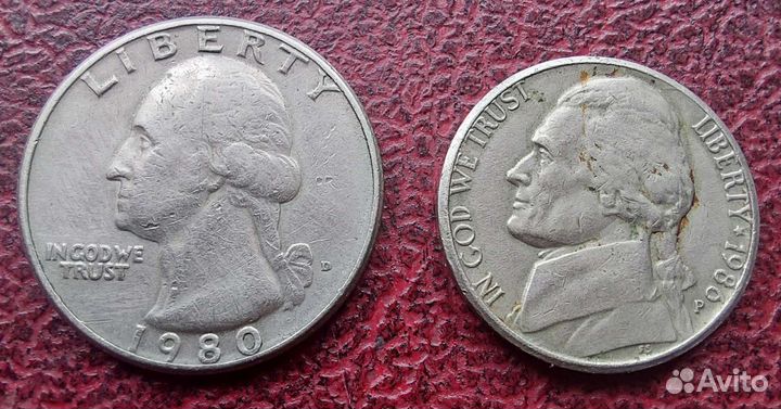 Монеты Liberty перевёртыши