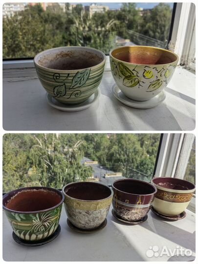 Горшок керамический