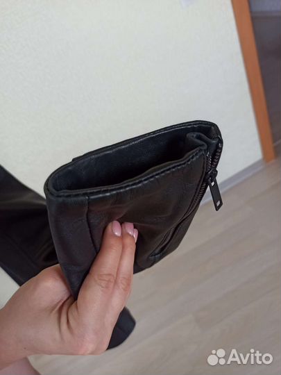 Кожаная куртка мужская