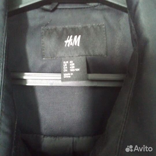 Мужской плащ тренч