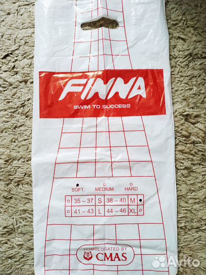 Ласты для плавания Finna 38-40