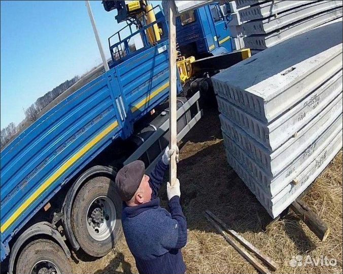 Плиты перекрытия по чертежам застройщика - новые