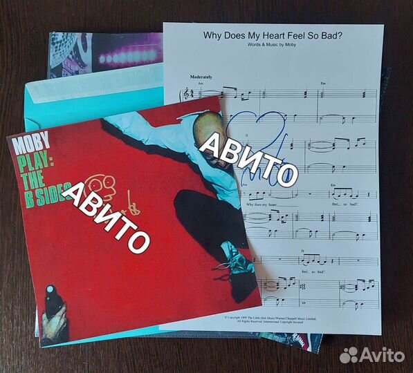 Автограф Moby