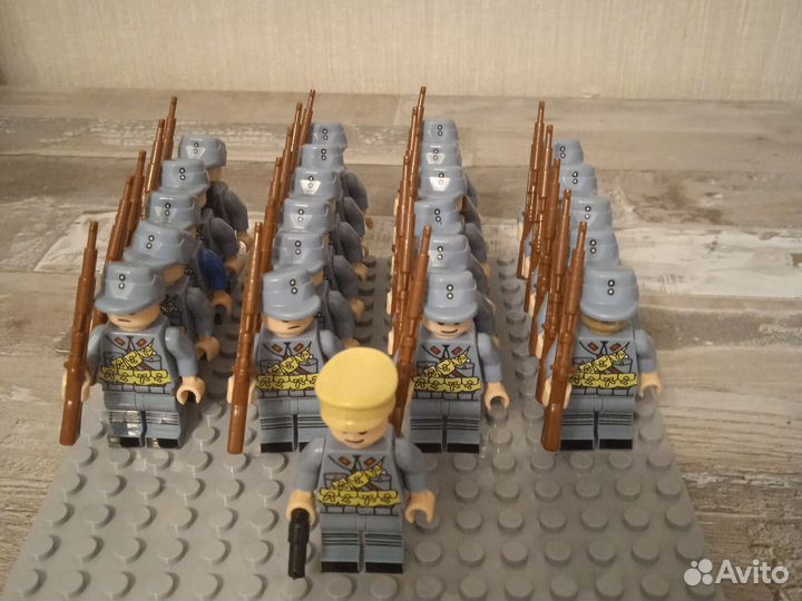 Lego солдаты WW1