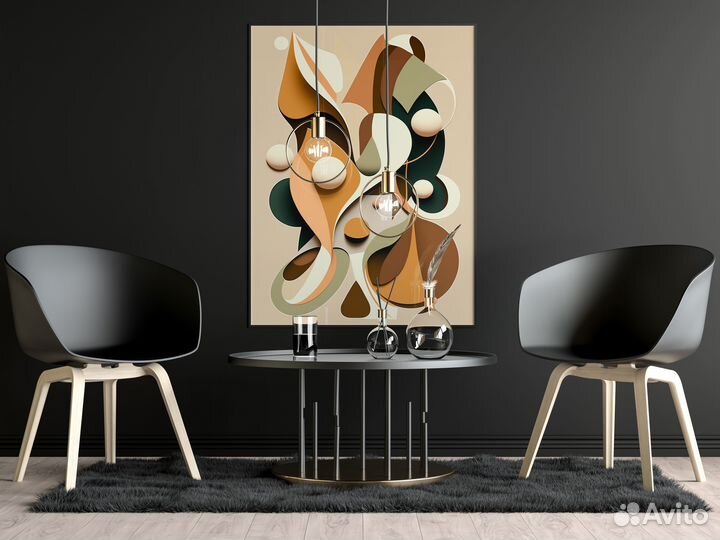 Интерьерные картины на холсте