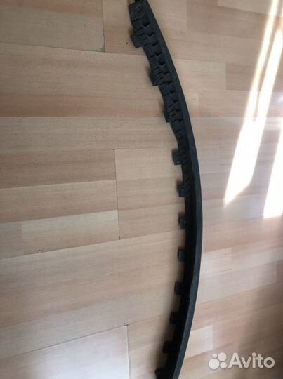 Юбка переднего бампера корса D оригинал левое