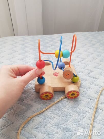 Деревянные игрушки пакетом
