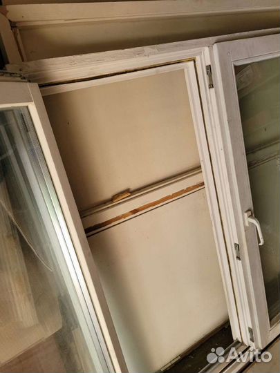 Деревянные окна с двойным стеклопакетом бу