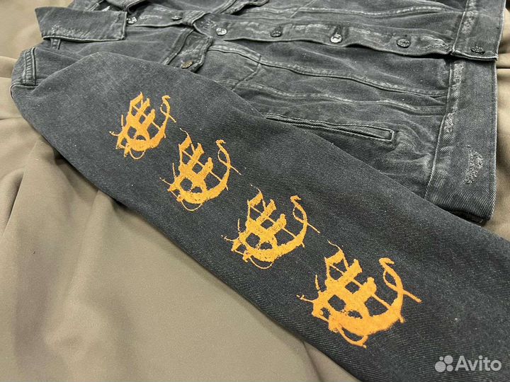 Джинсовая куртка balenciaga unisex