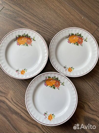 Тарелка СССР дулево