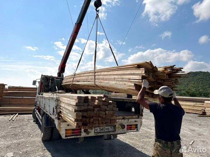 Доска сухая строганная