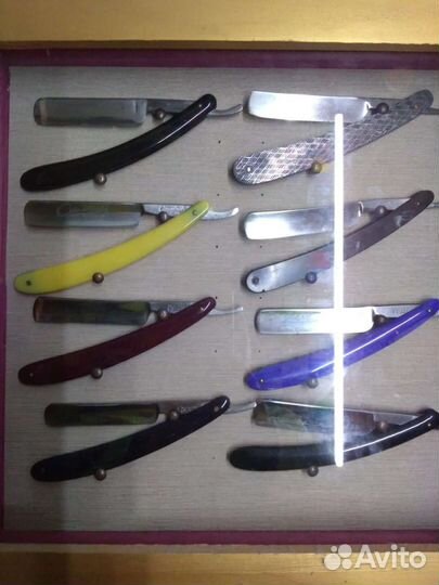 Коллекция опасных бритв 45 шт