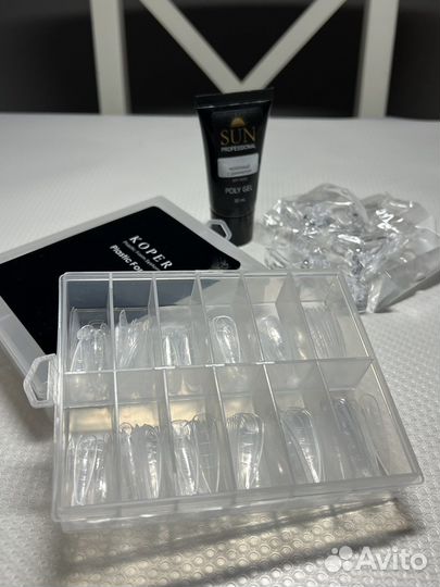 Набор для наращивания ногтей на верхние формы