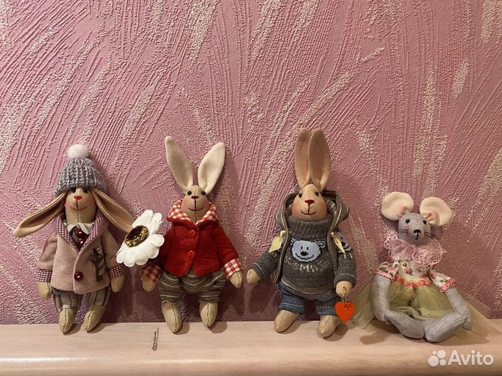 Текстильные Игрушки ручной работы