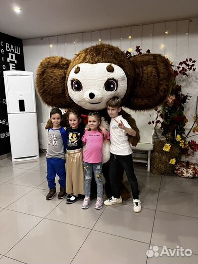 Ростовые куклы Мишка /Чебурашка аниматор