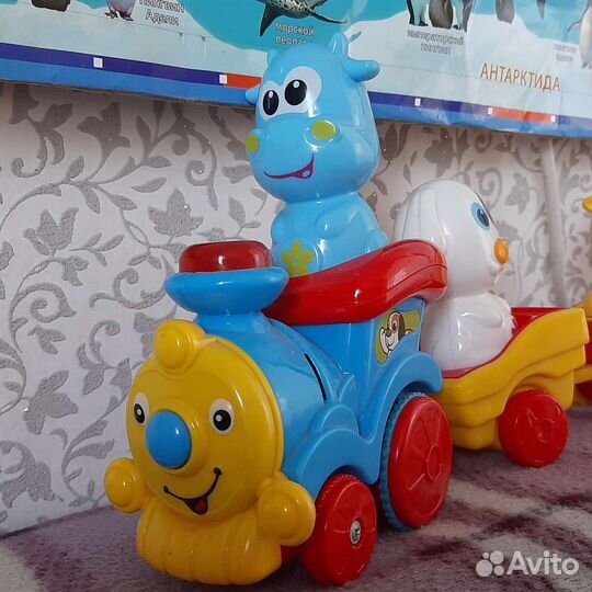 Паровозик на батарейках