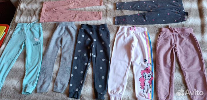 Пакет вещей для девочки на 116р