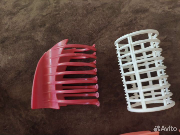 Бигуди 40мм 15шт. с зажимами