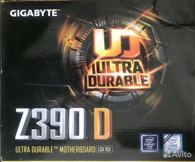 Материнская плата Gigabyte Z390 D