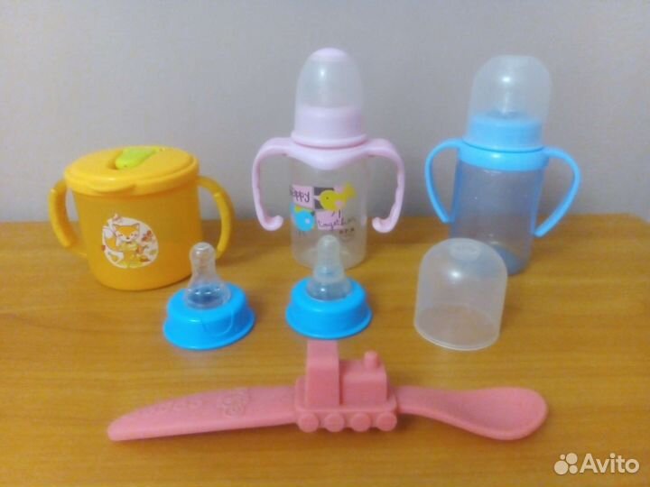 Бутылочки для кормления Avent пакетом