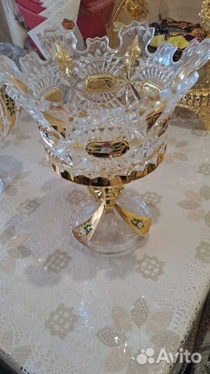 Вазы конфетницы на ножке