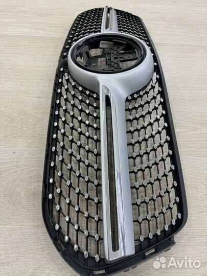 Передняя решетка радиатора mercedes gle w167