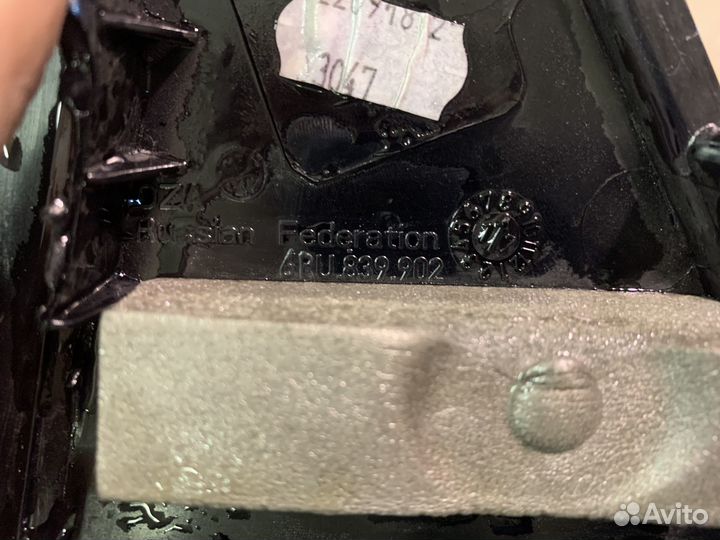 Volkswagen Polo Накладка двери задней правой