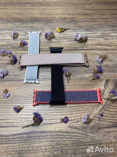 Ремешок тканевый для Apple Watch 38/40/41/42/44/45