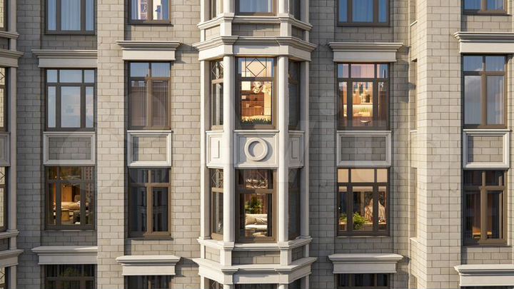 2-к. квартира, 62,2 м², 6/26 эт.