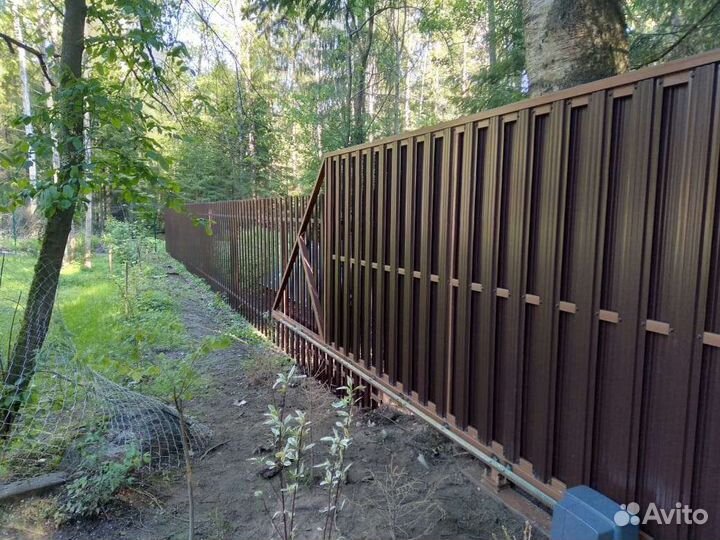 Забор под Ключ