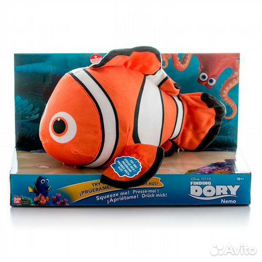 Finding Dory 36540 В поисках Дори Плюшевые рыбы