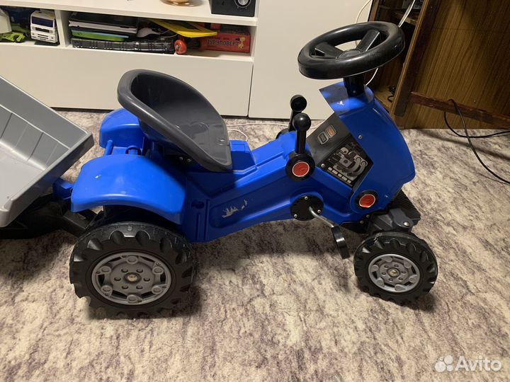 Велосипед трактор с прицепом