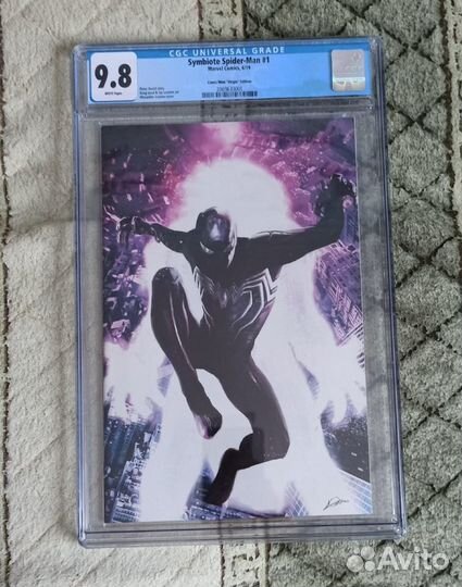 CGC Symbiote Spider-man #1 9.8
