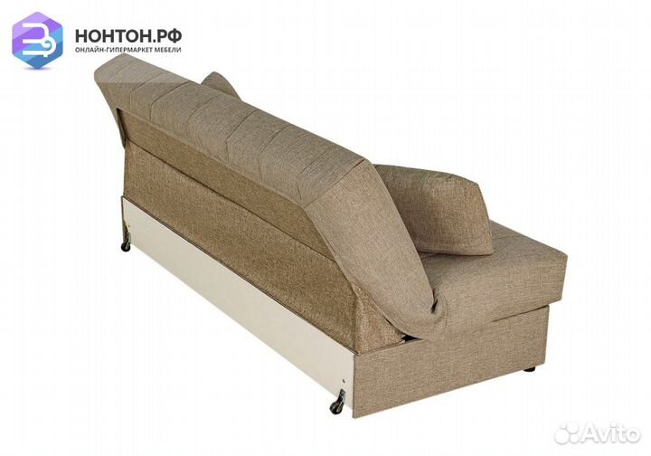 Диван книжка Ручеек темно-бежевый