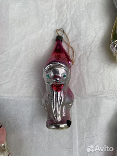 Елочные игрушки СССР 'Сказочные персонажи'