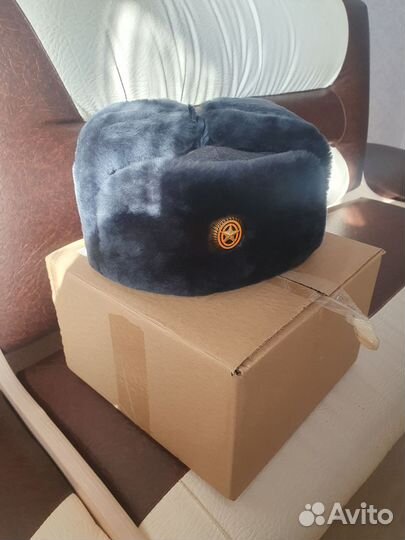 Шапка ушанка военная