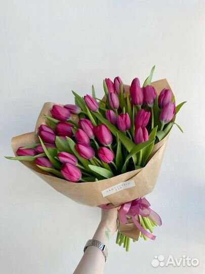 Букет на 8 марта Тюльпаны Тюльпан