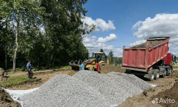 Щебень гранитный